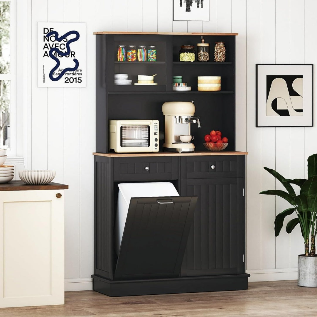 Buffet gris, ideal pour cuisine