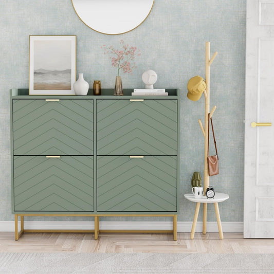 Armoire a chaussures moderne en metal
