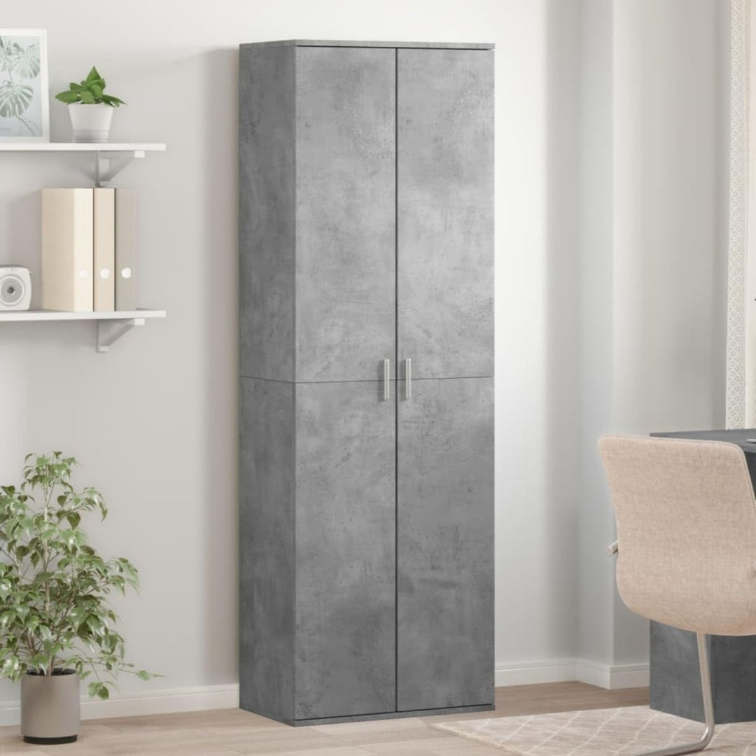 Buffet haut gris, conception hevea
