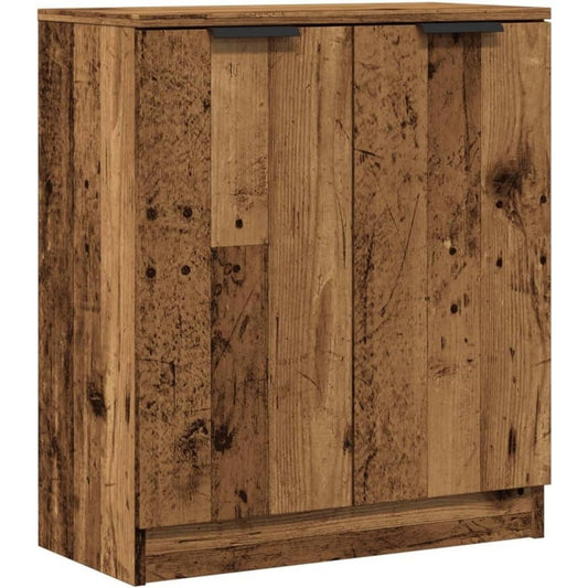 Marron buffet lignes epurees