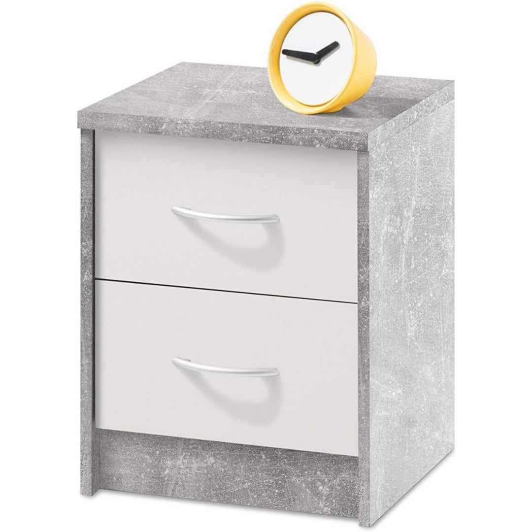 Armoire de rangement en bois gris clair parfaite chambre