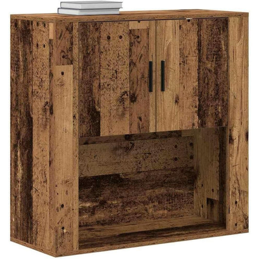 Buffet 80 cm de haut marron